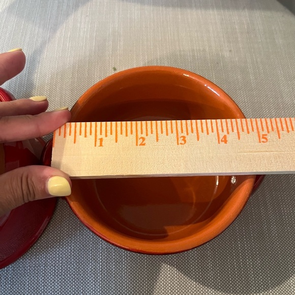 DeSilva Terracotta pottery soup bowls set of 4 made in Italy - Picture 13 of 14